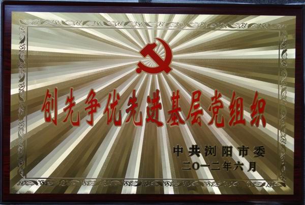 創(chuàng)先爭優(yōu)先進(jìn)基層黨組織